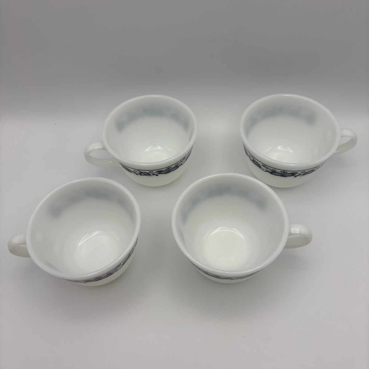 1970s Corning Old Town Tea Cups -Set of 4