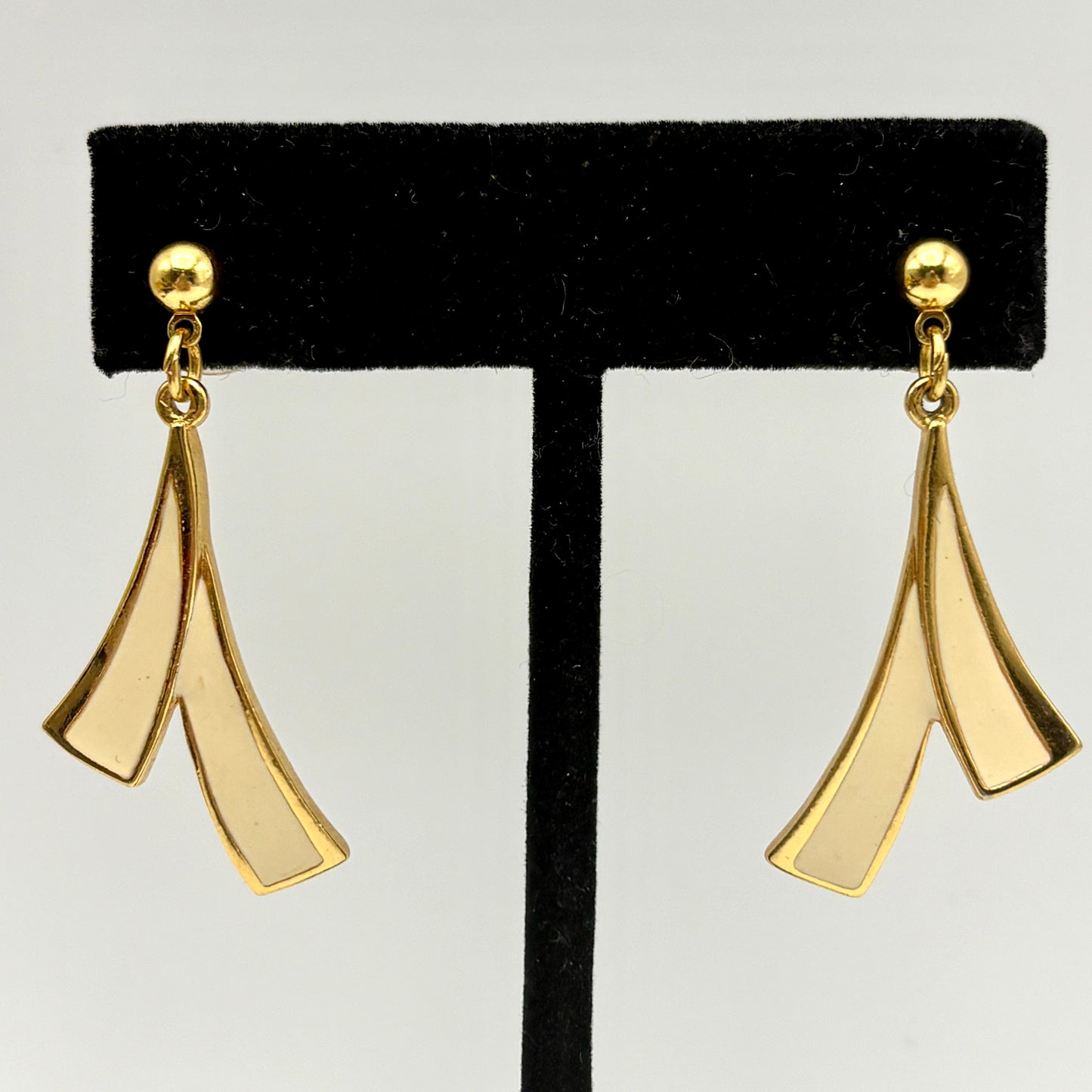 1993 Avon Brush Stroke Earrings