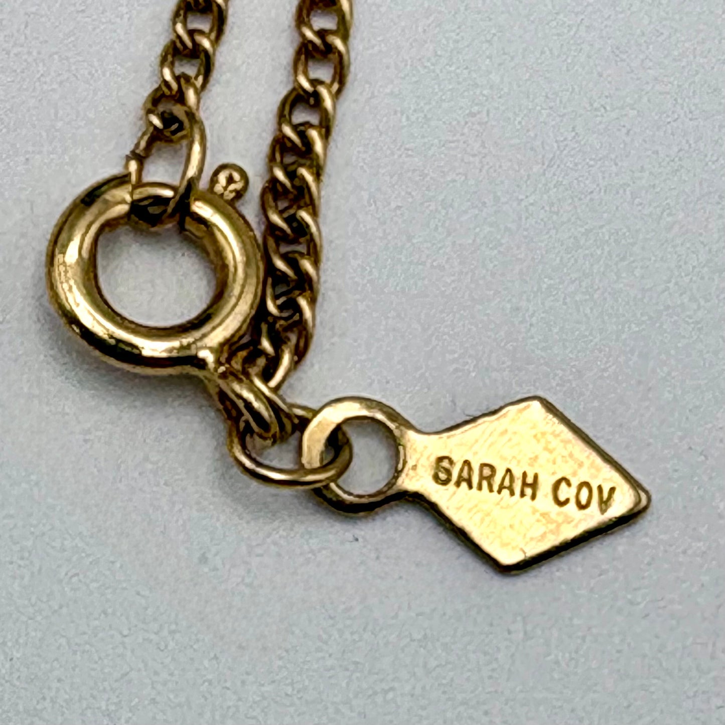 1971 Sarah Coventry Golden Petals Necklace