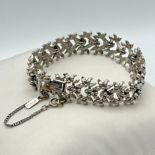 1960s Monet Flower Bracelet