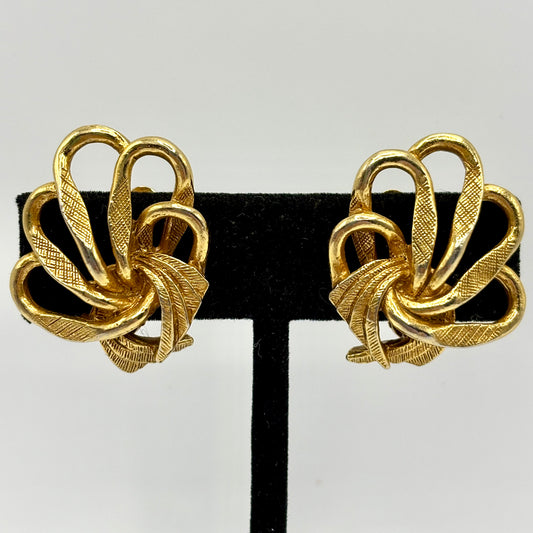 1960s ART Abstract Earrings