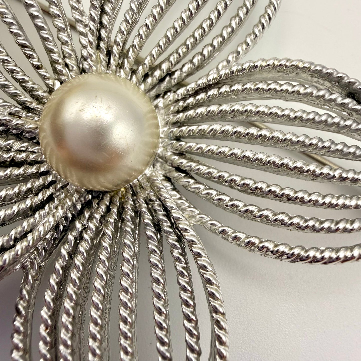 1966 Sarah Coventry Moon Flower Brooch