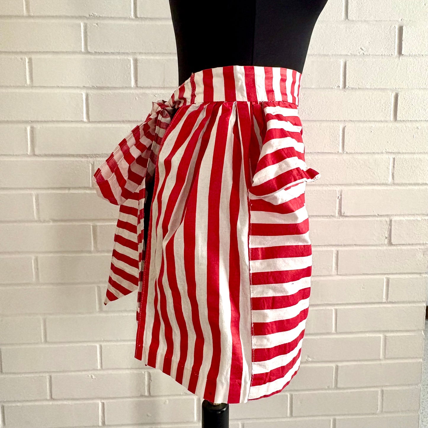 50s/60s Vintage Candy Striped Apron