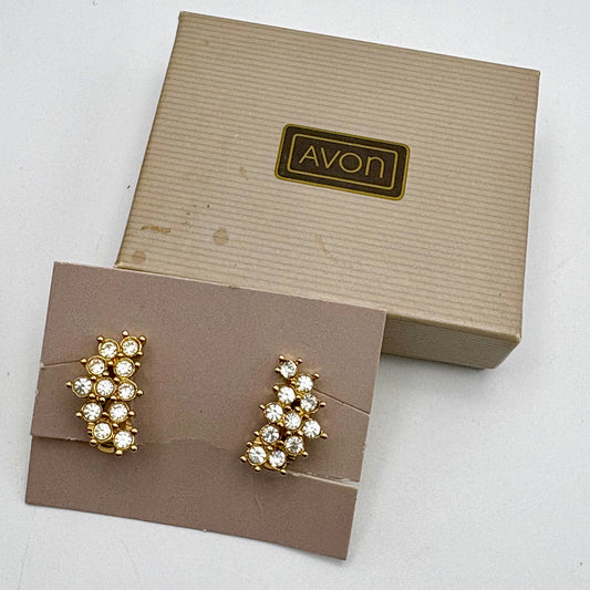 1989 Avon Cocktail Collection Earrings (Clip)