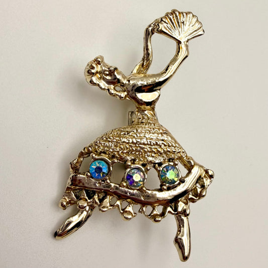 Late 50s/ Early 60s Ballerina Brooch
