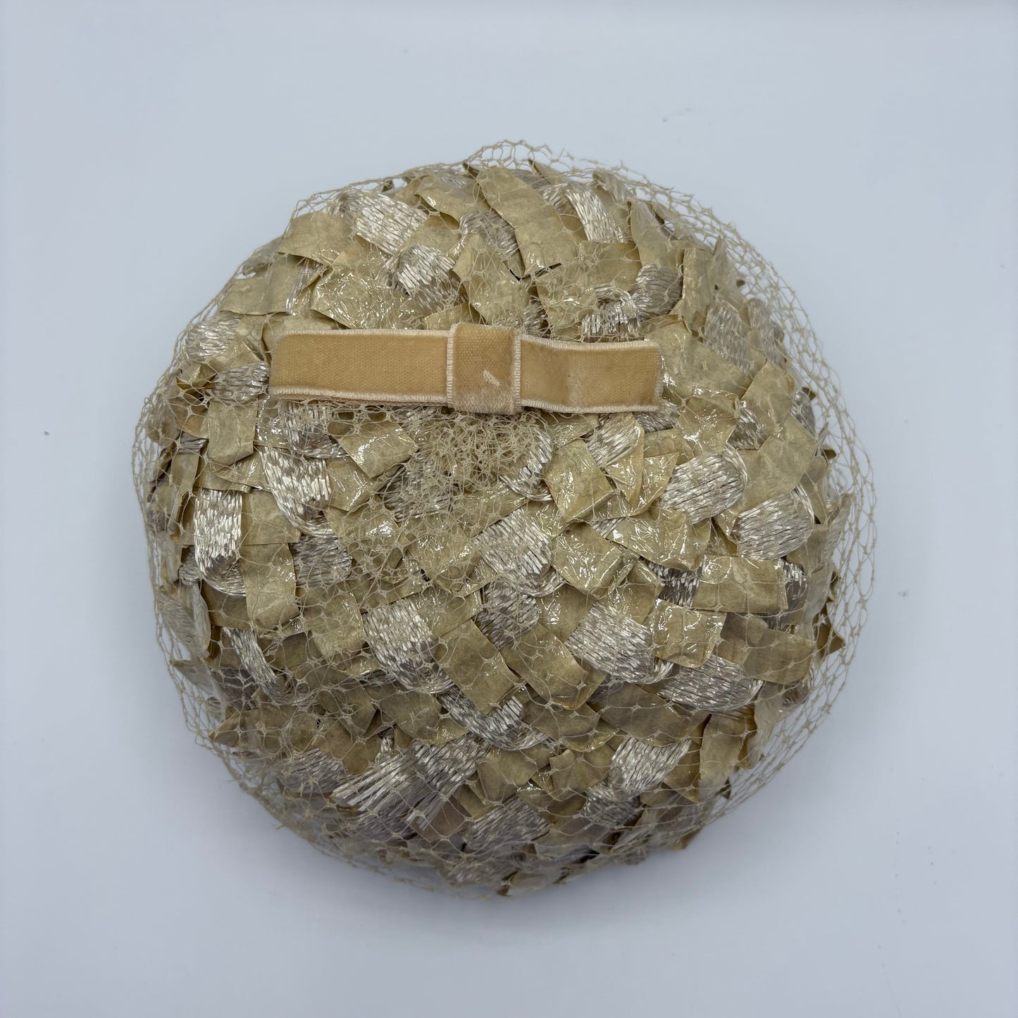 Late 50s/ Early 60s Woven Calot Half Hat