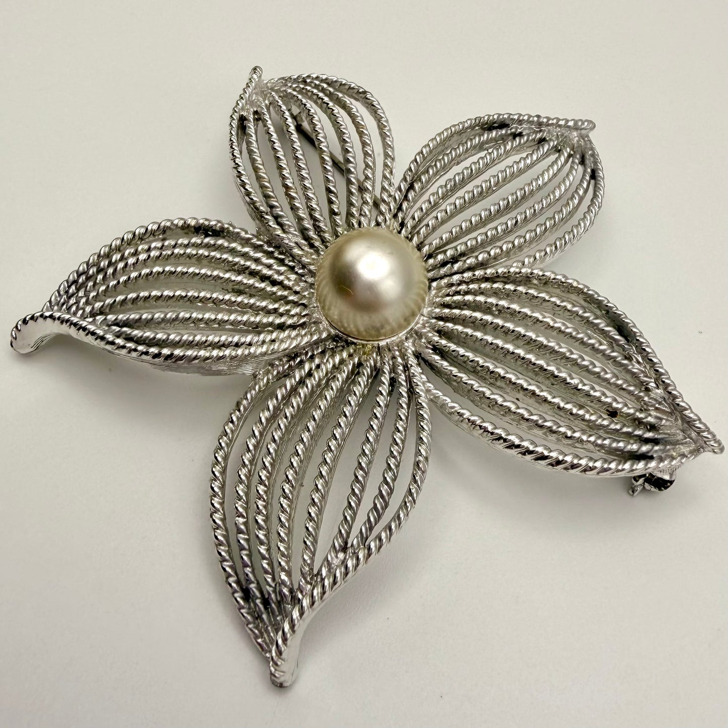 1966 Sarah Coventry Moon Flower Brooch