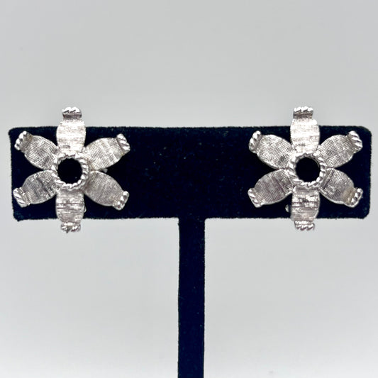 Late 50s/ Early 60s Coro Flower Earrings