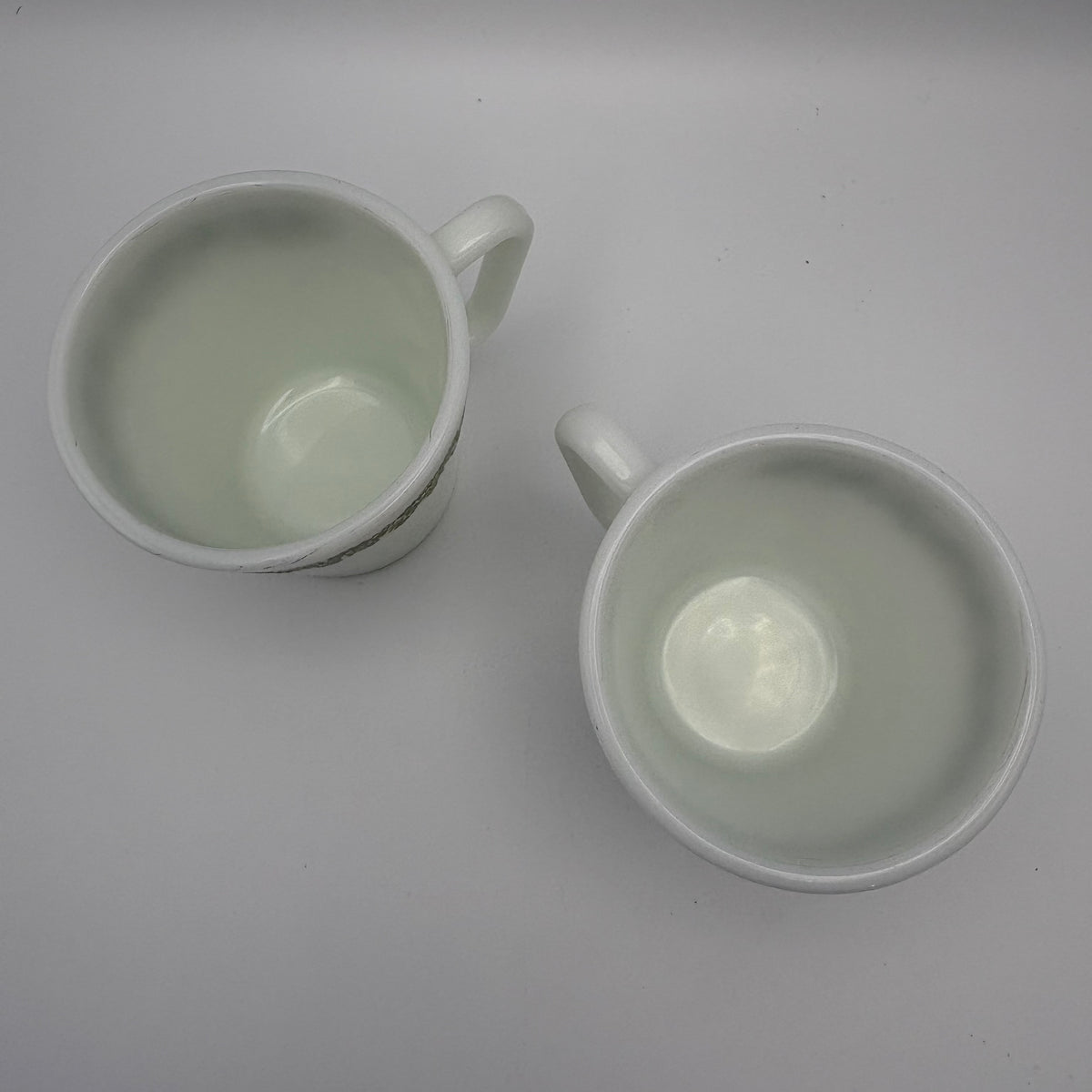 1970s Pyrex Crazy Daisy Mugs -Set of 2
