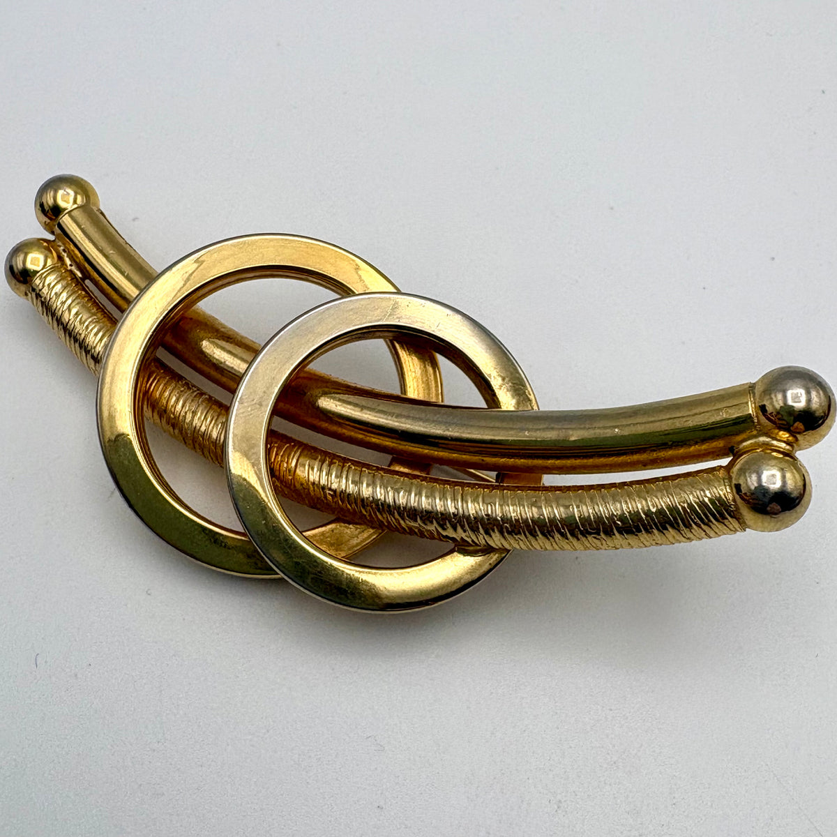 1960s Marvella Gold-Tone Brooch