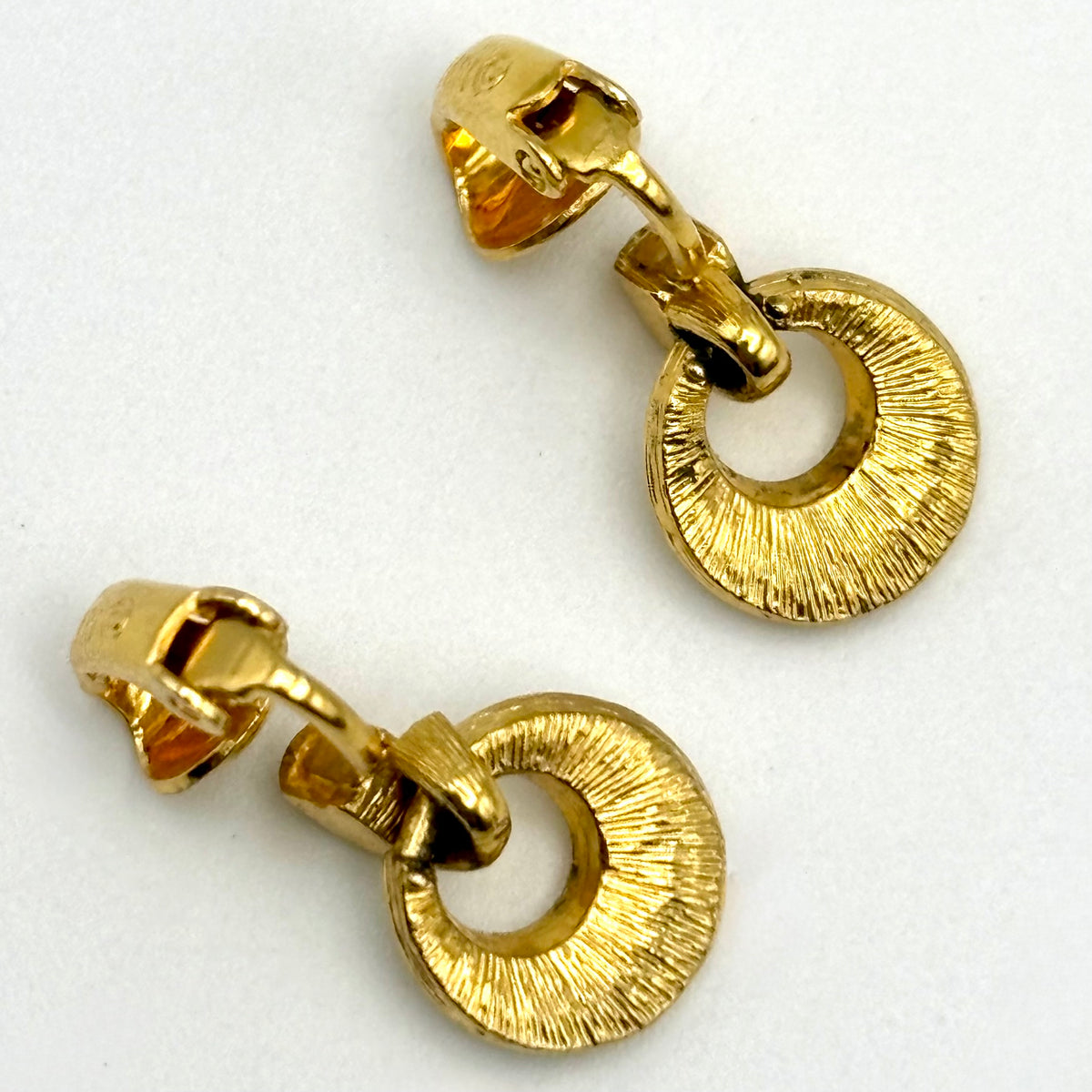 1960s Crown Trifari Clip Earrings
