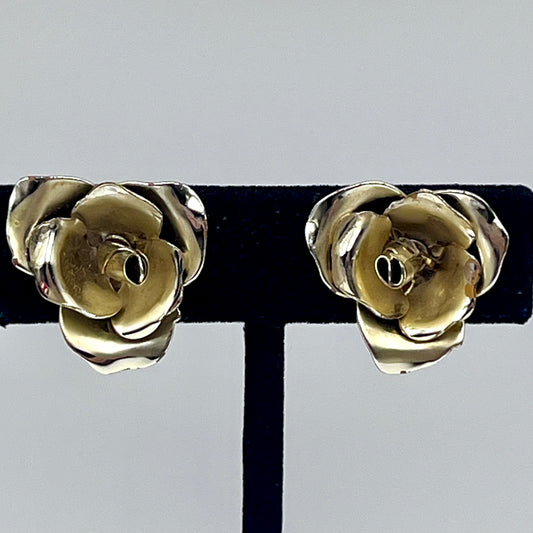 1960s Coro Flower Earrings