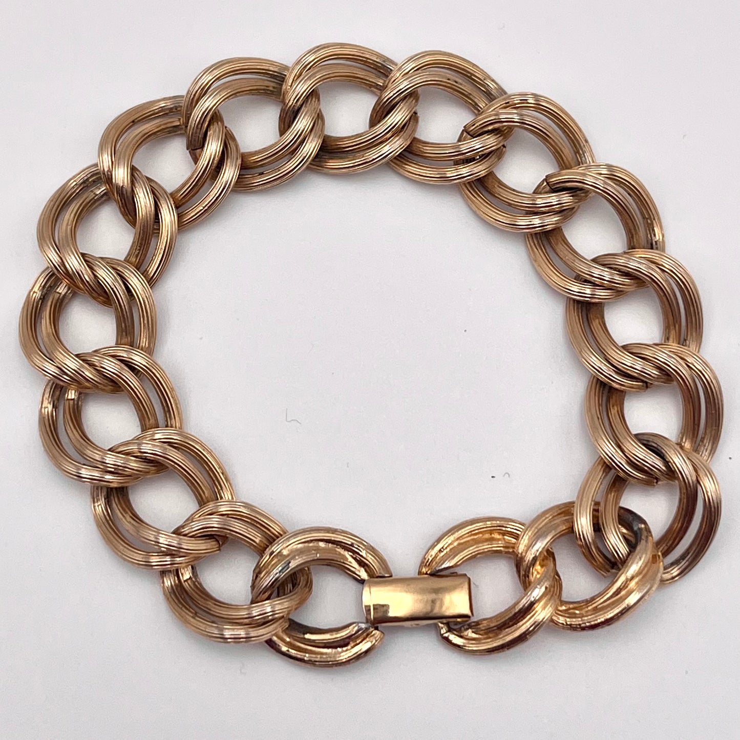 1981 Avon Textured Link Bracelet