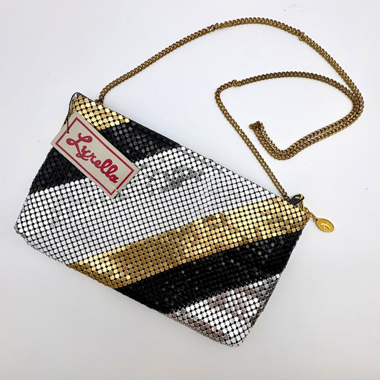 1980s Lyrella Metal Mesh Purse-NEW!