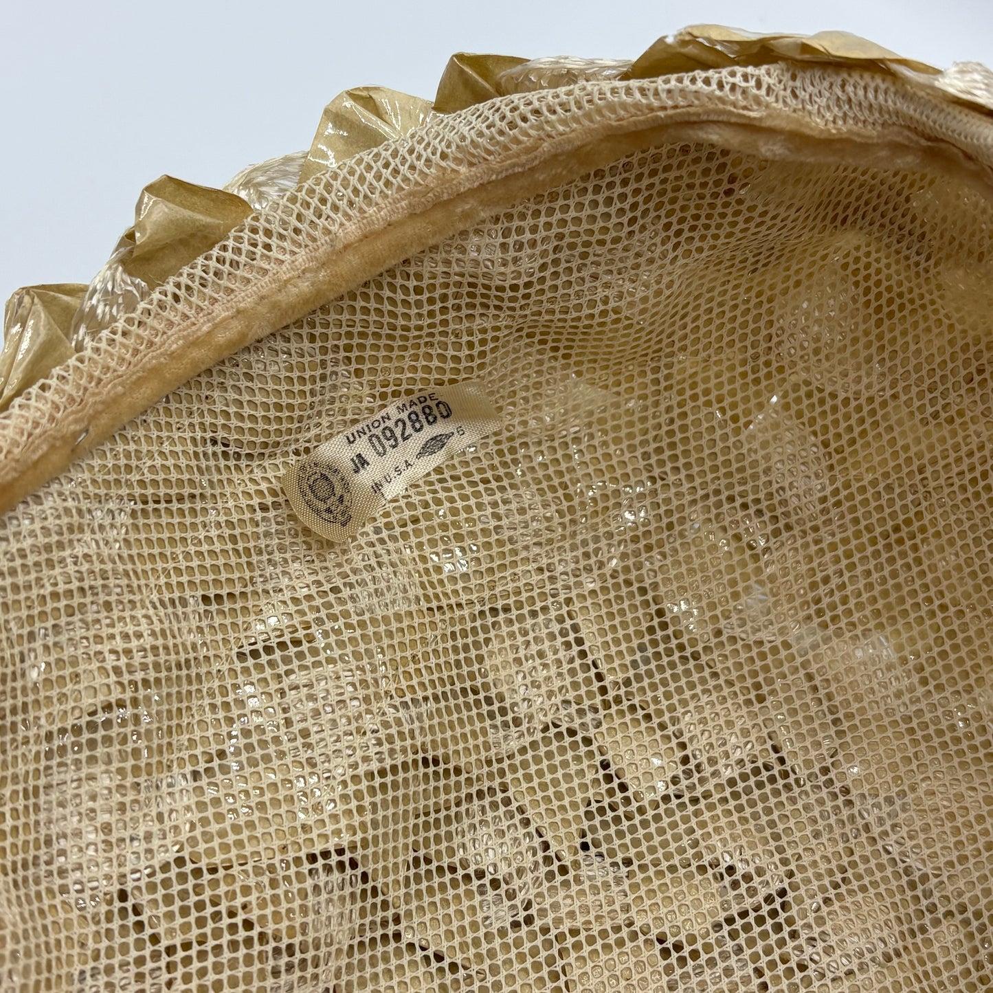Late 50s/ Early 60s Woven Calot Half Hat