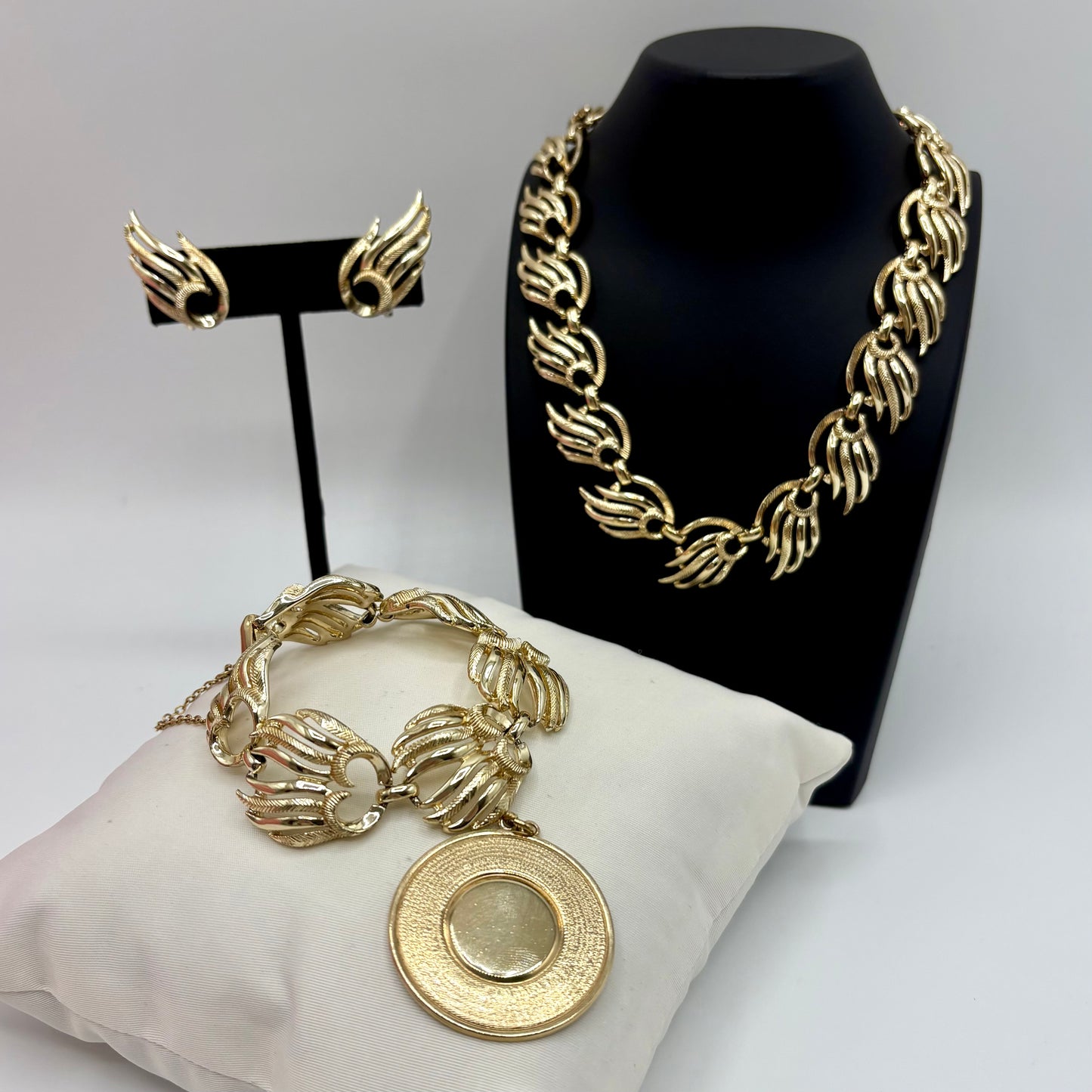 1960s Coro Parure - Necklace, Bracelet & Earrings