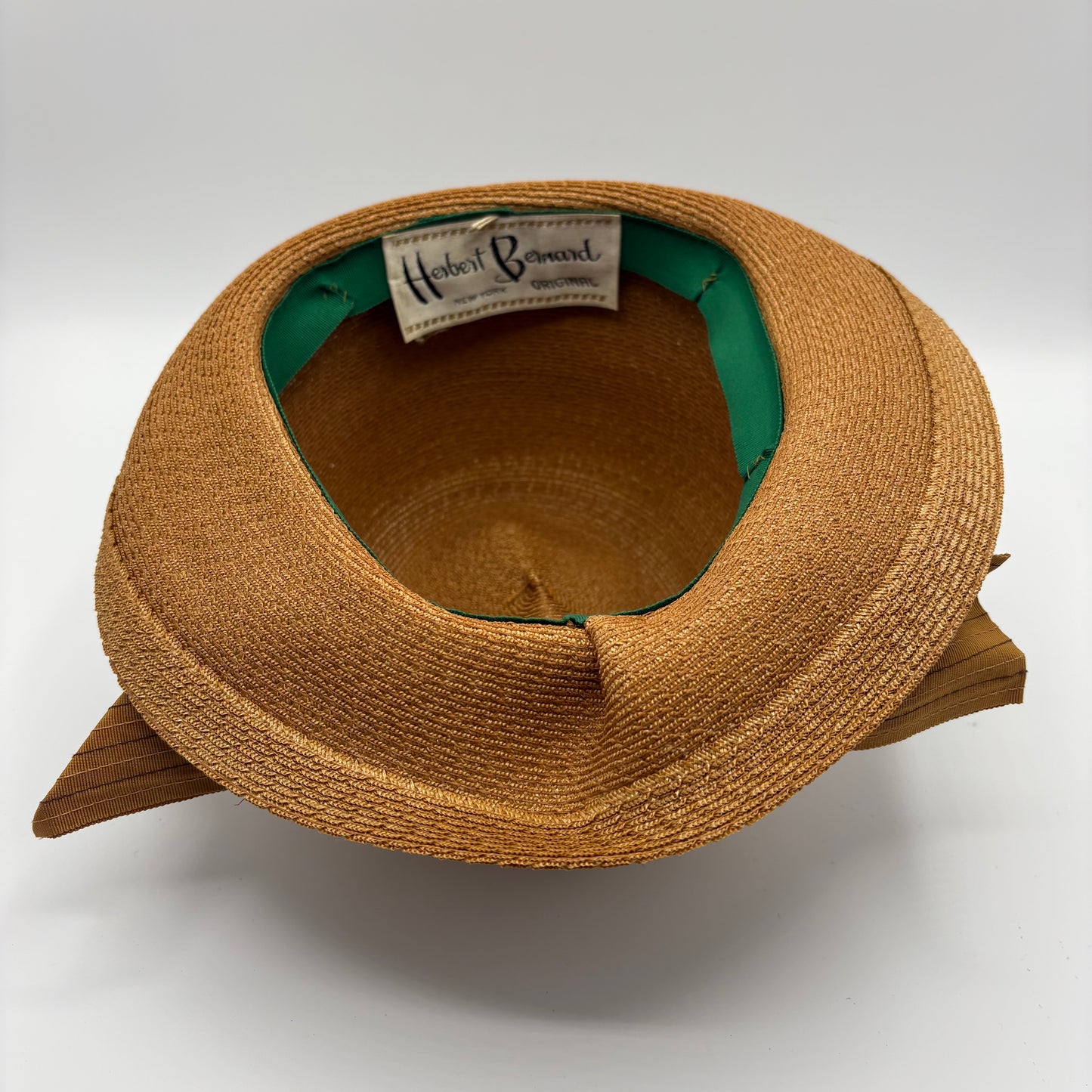 50s/ 60s Herbert Bernard New York Breton Hat
