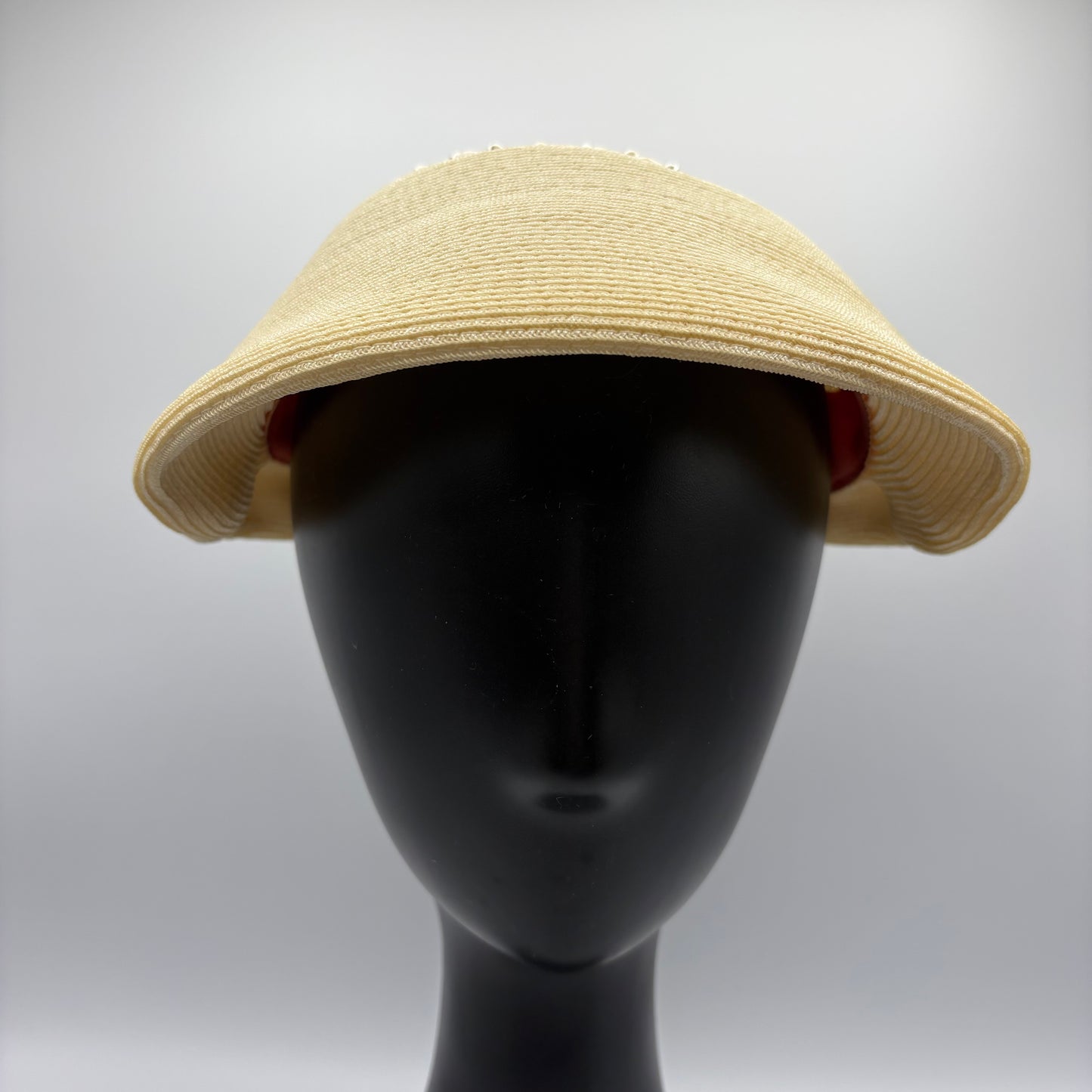 1950s Straw Mushroom Hat