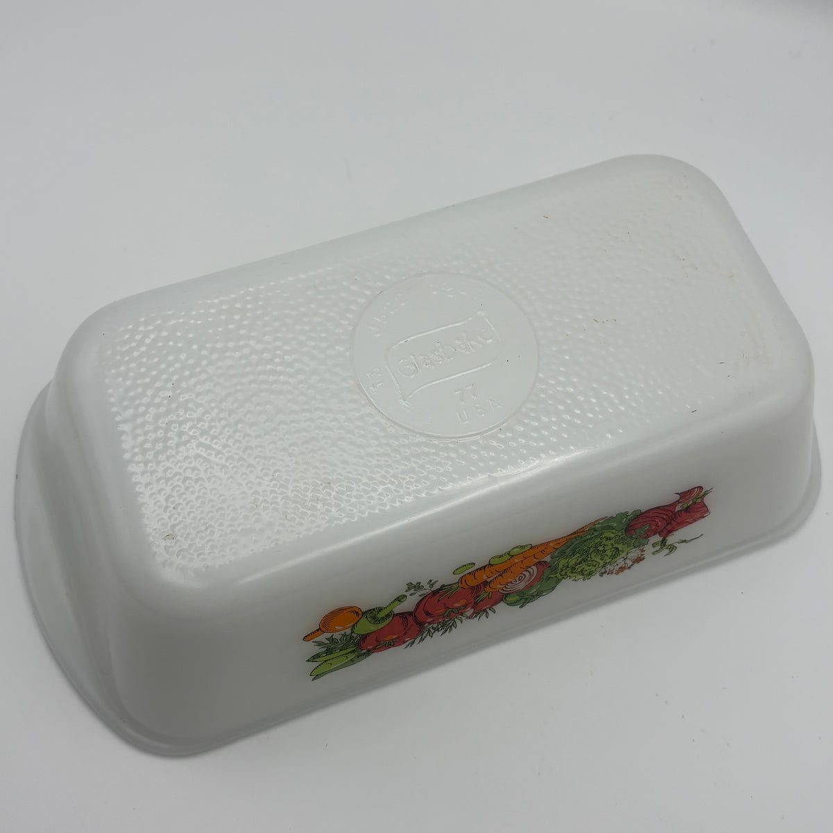 60s/70s Glasbake Vegetable Loaf Pan