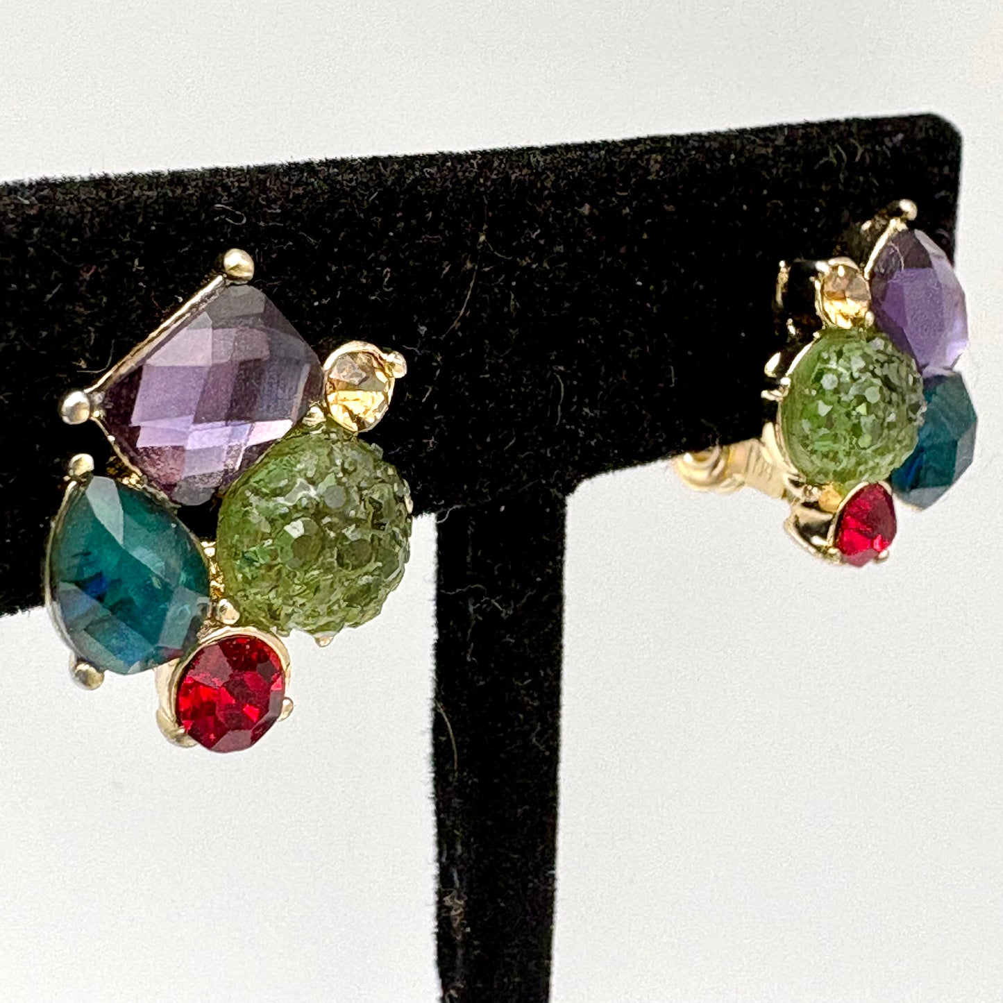 90s/00s Napier Rhinestone Earrings