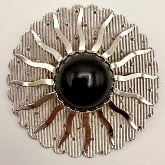 1962 Sarah Coventry Black Beauty Brooch