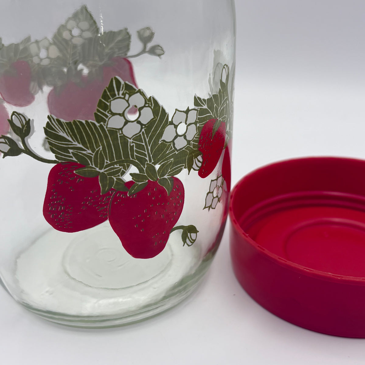 1970s Carlton Strawberry Canister