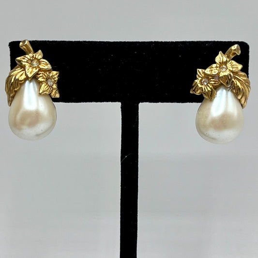 1994 Avon Precious Pear Earrings
