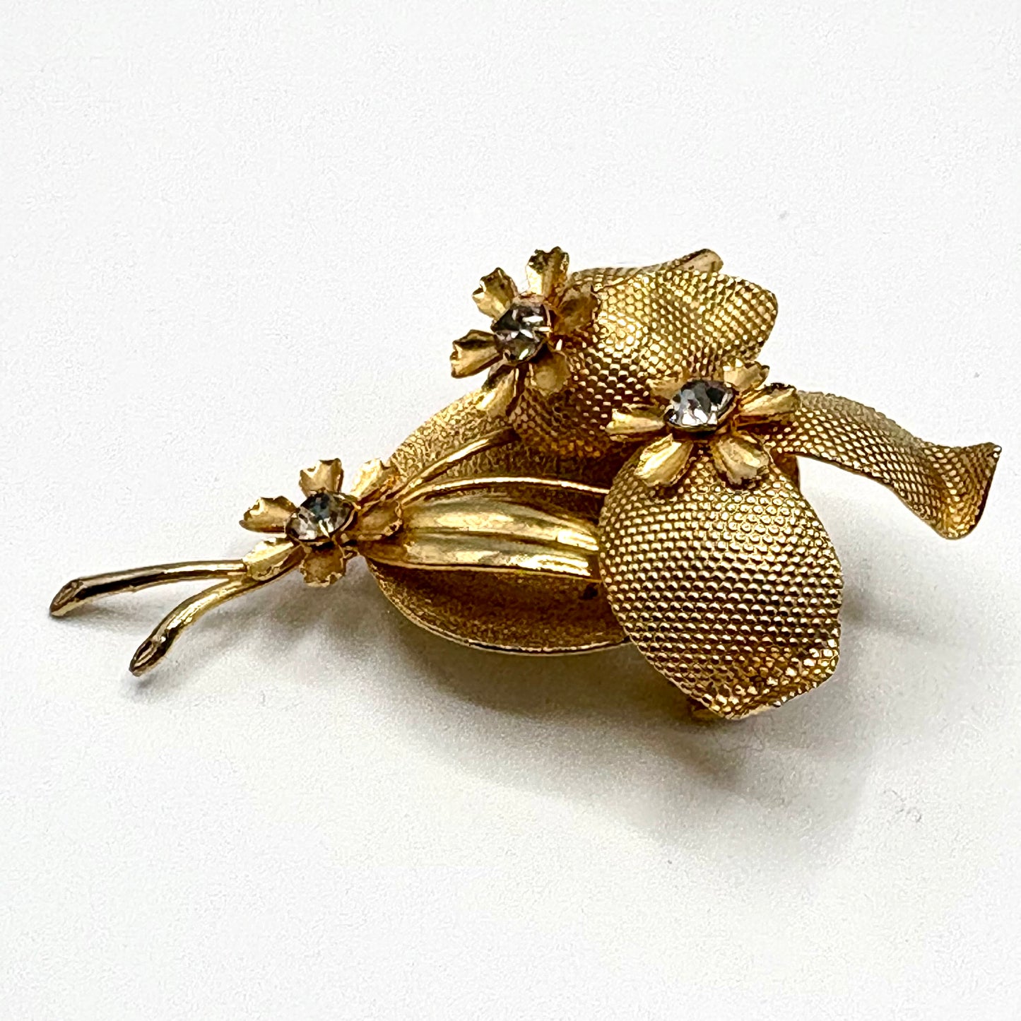 Late 50s/ Early 60s Flower Bouquet Brooch