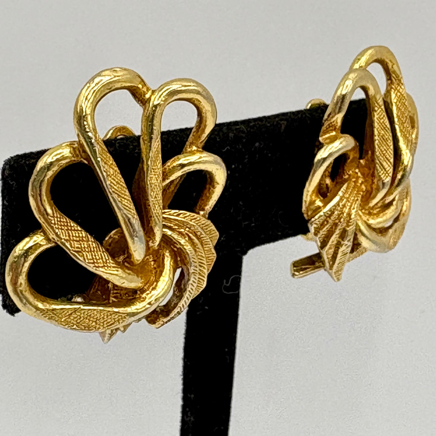 1960s ART Abstract Earrings