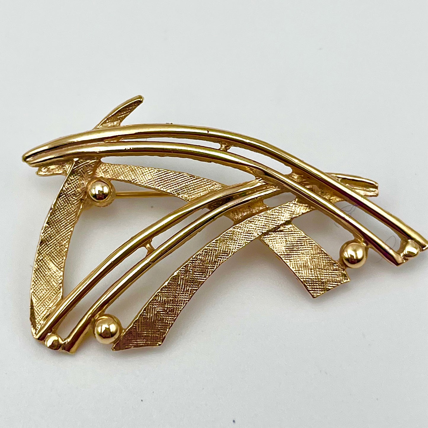 1960s Hedison Abstract Brooch