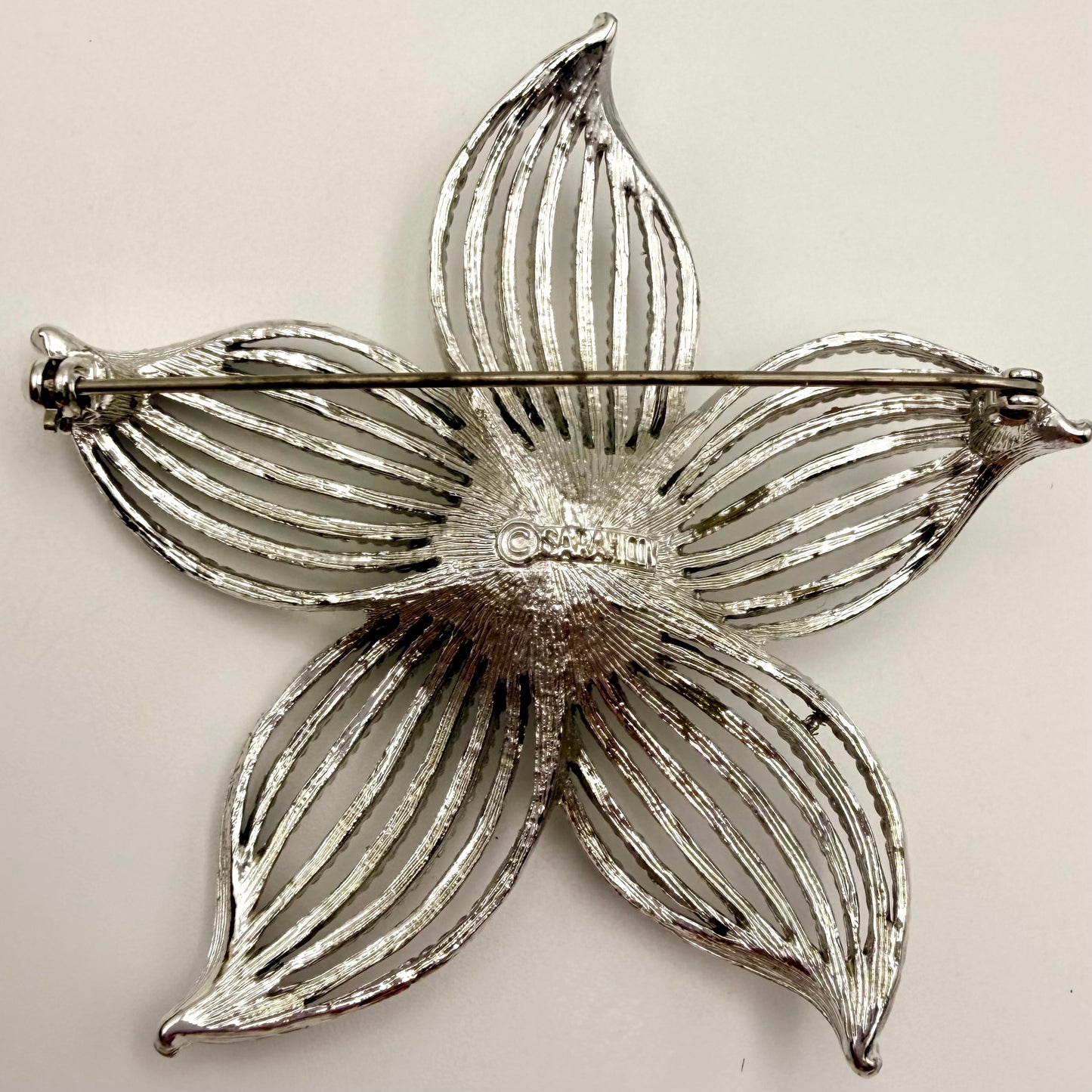 1966 Sarah Coventry Moon Flower Brooch