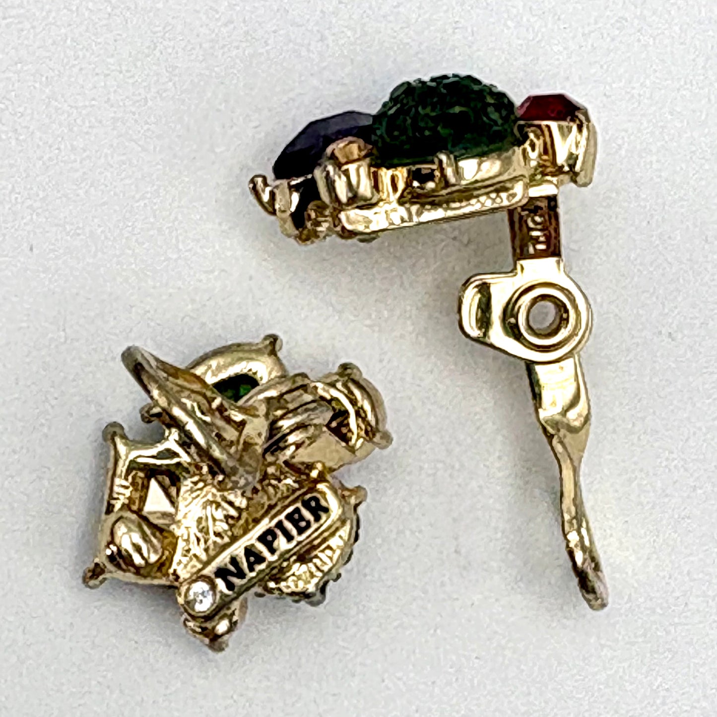 90s/00s Napier Rhinestone Earrings