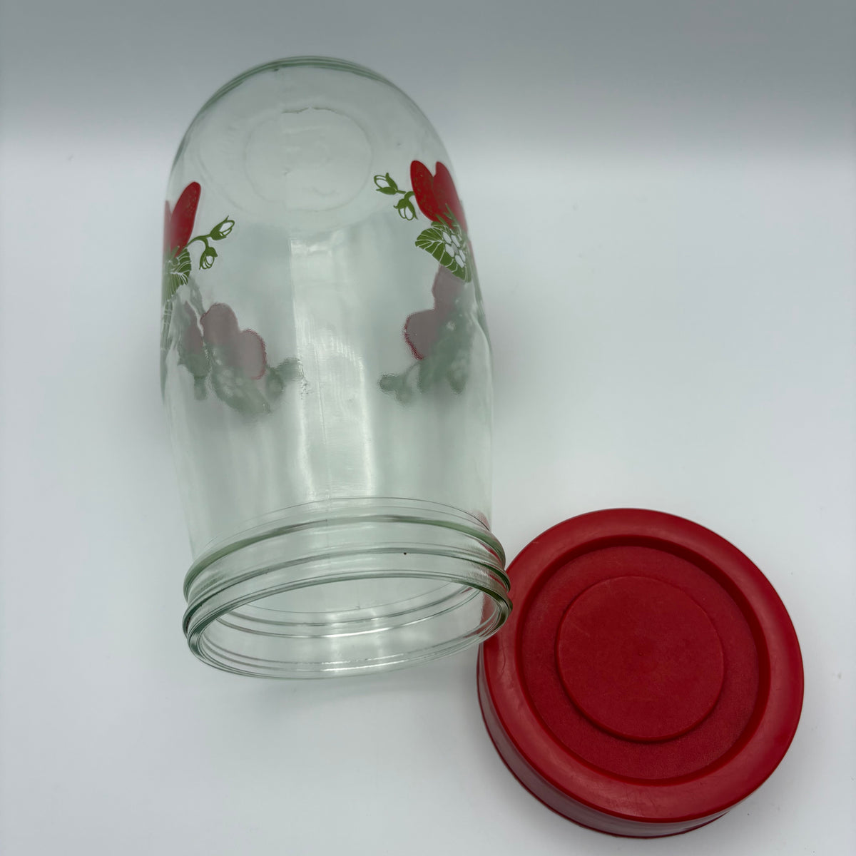 1970s Carlton Strawberry Canister