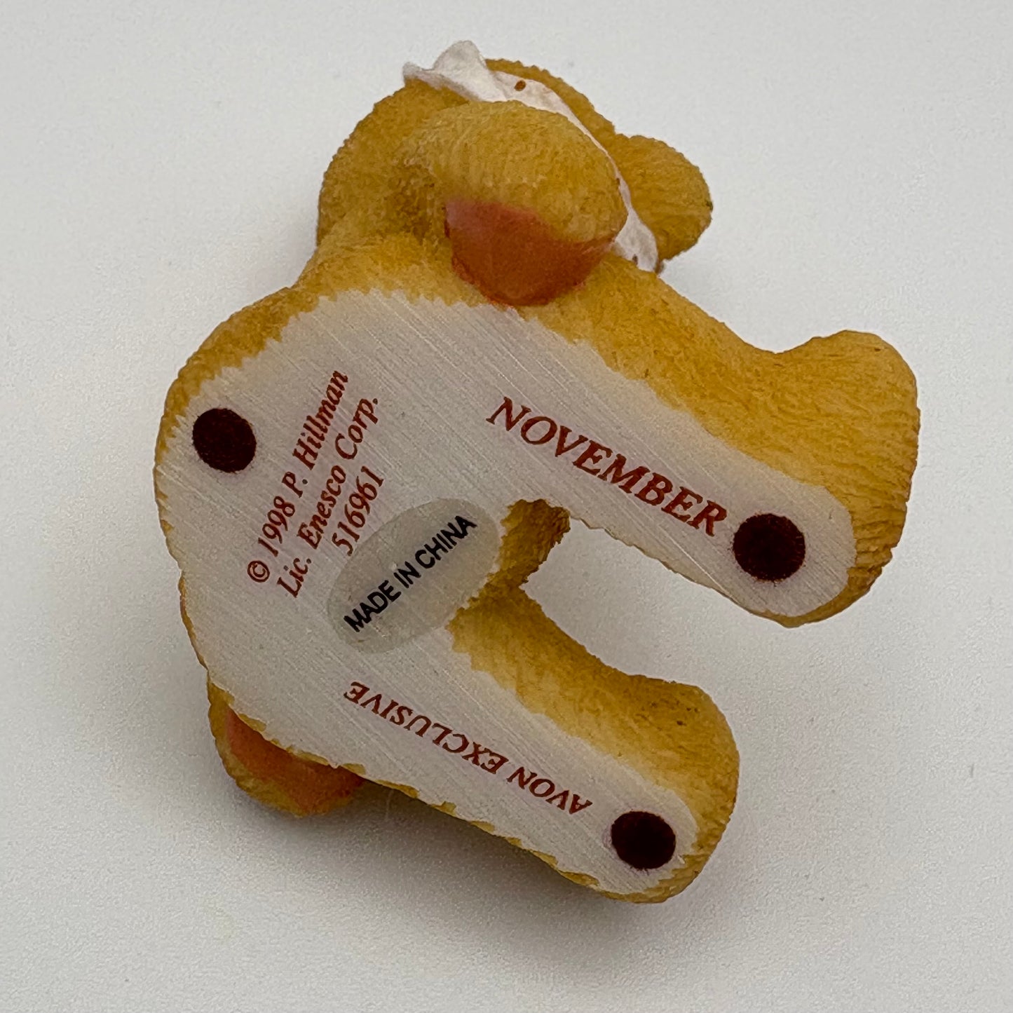 1998 Avon Cherished Teddies Collection - November