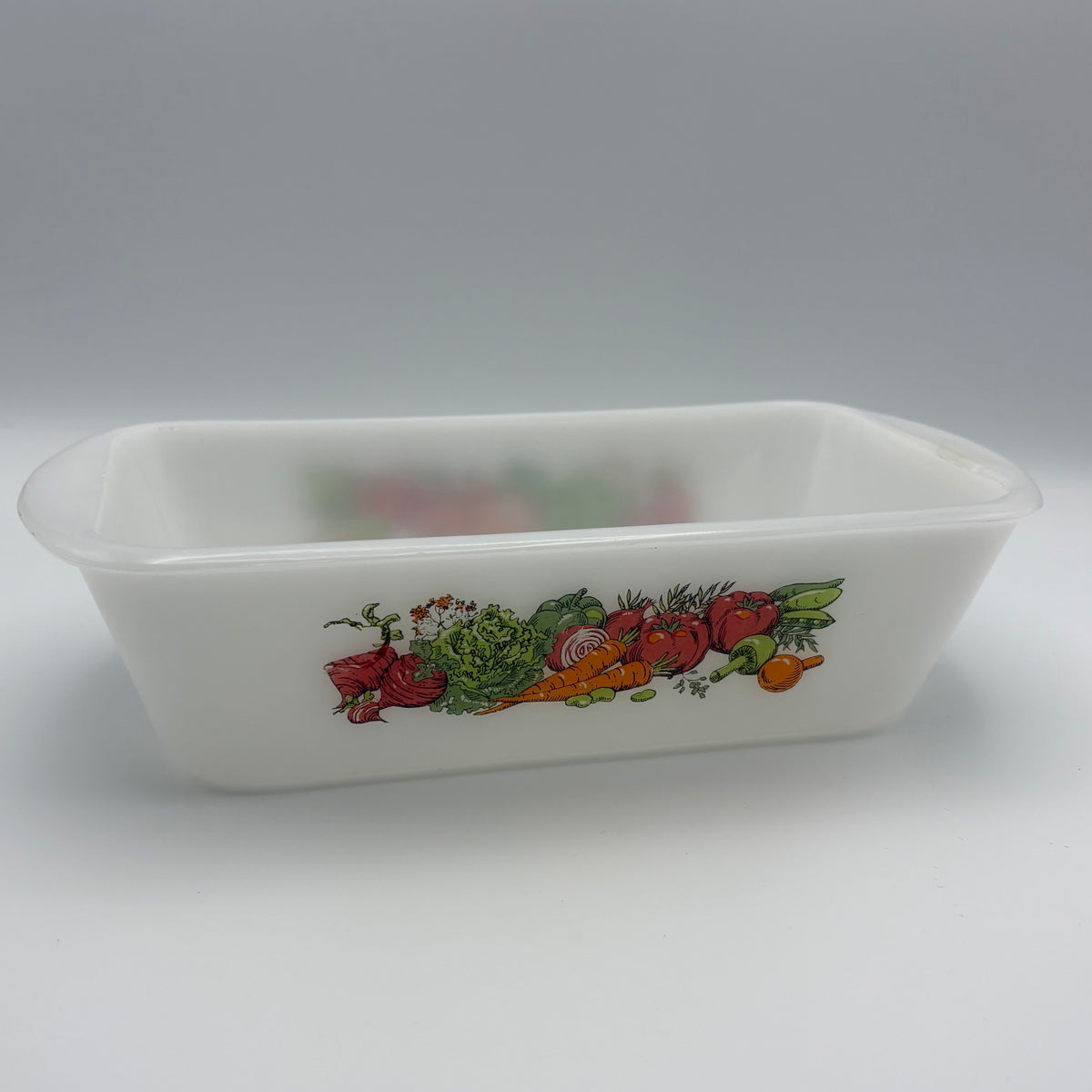 60s/70s Glasbake Vegetable Loaf Pan