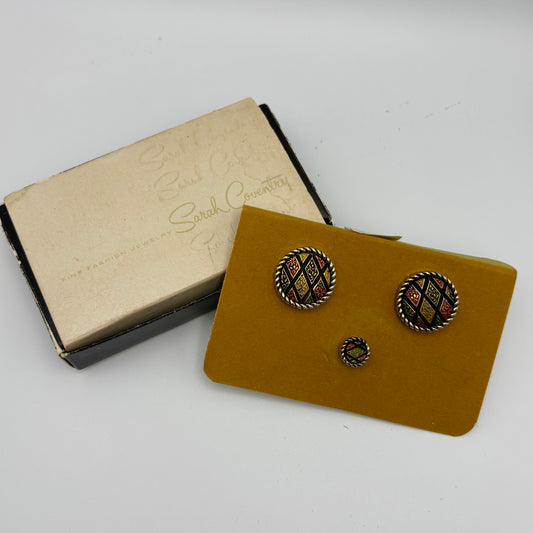 1972 Sarah Coventry Mosaic Men's Set