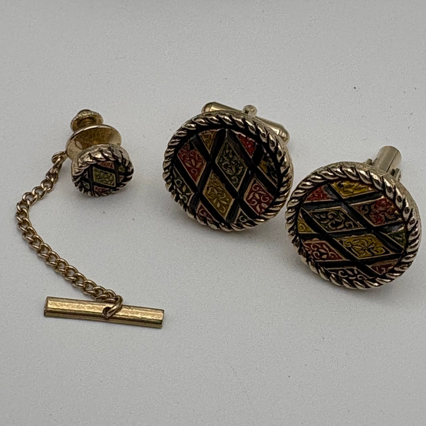 1972 Sarah Coventry Mosaic Men's Set