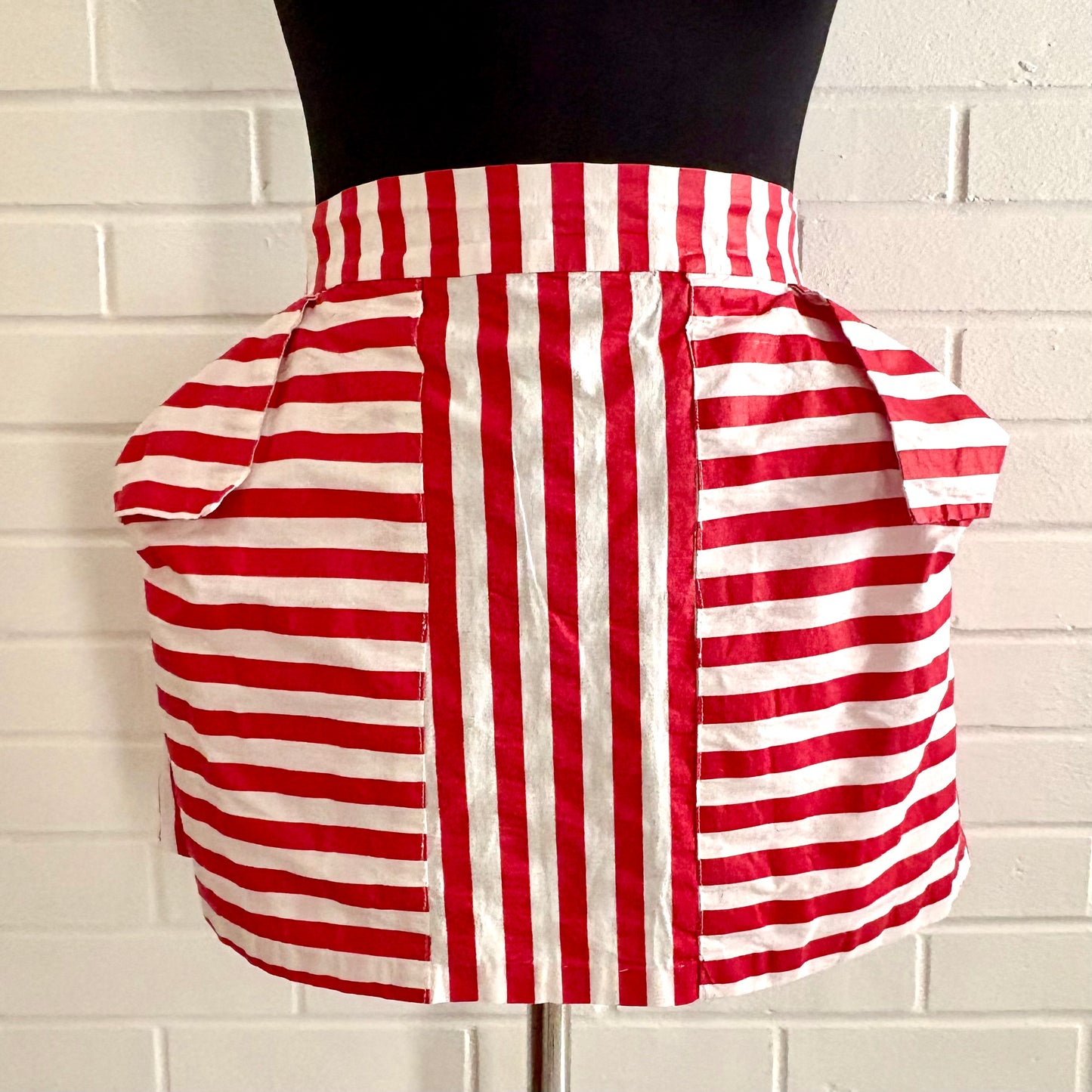 50s/60s Vintage Candy Striped Apron