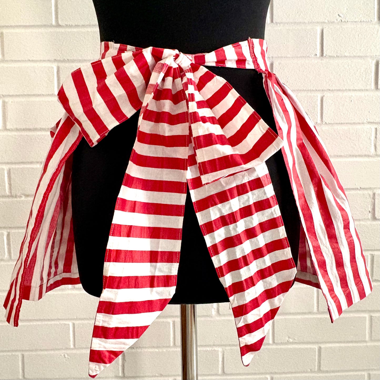 50s/60s Vintage Candy Striped Apron