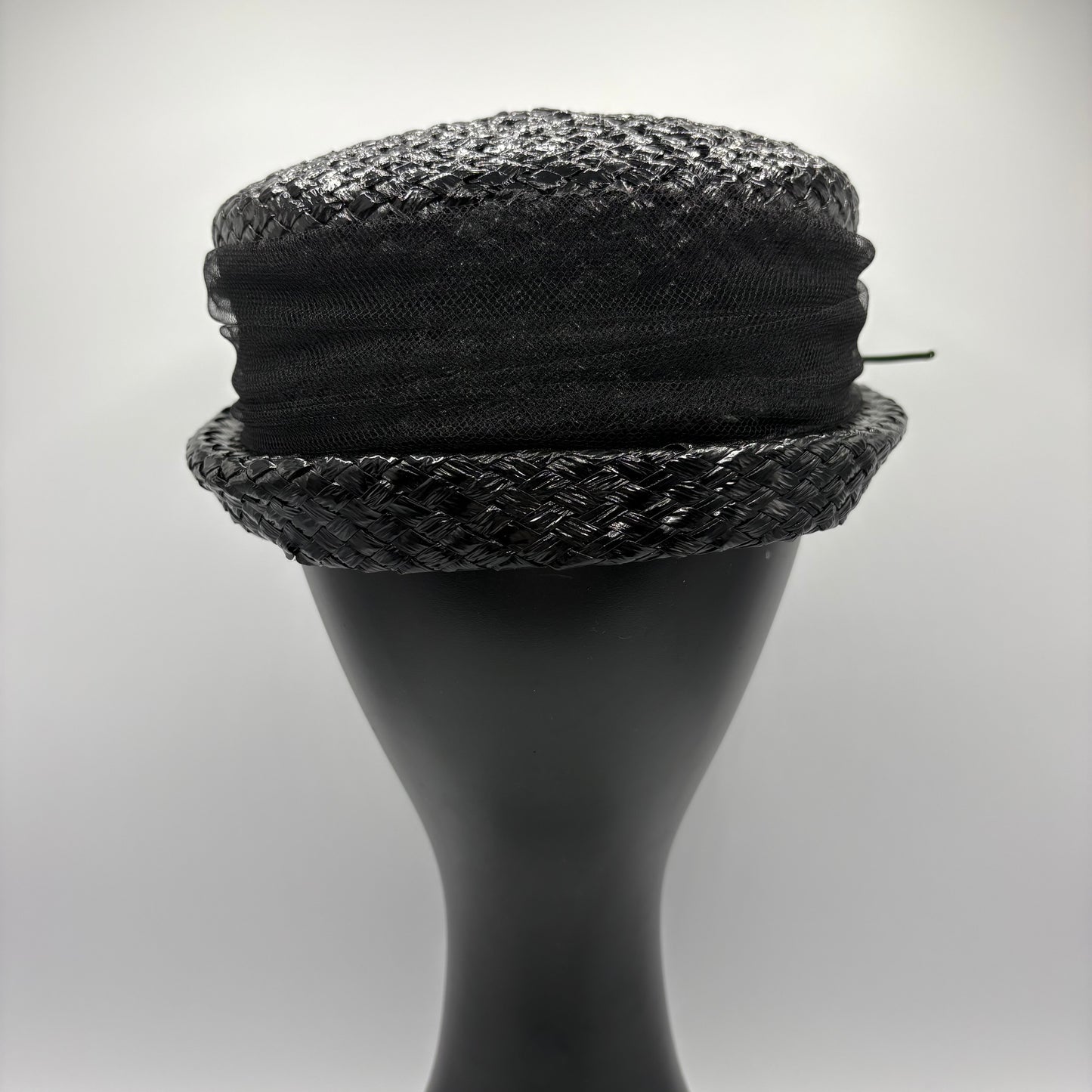 Late 50s/ Early 60s Straw Percher Hat