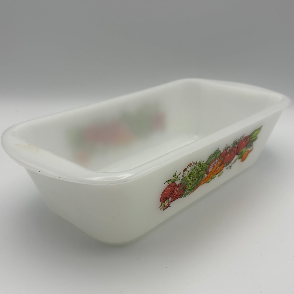 60s/70s Glasbake Vegetable Loaf Pan