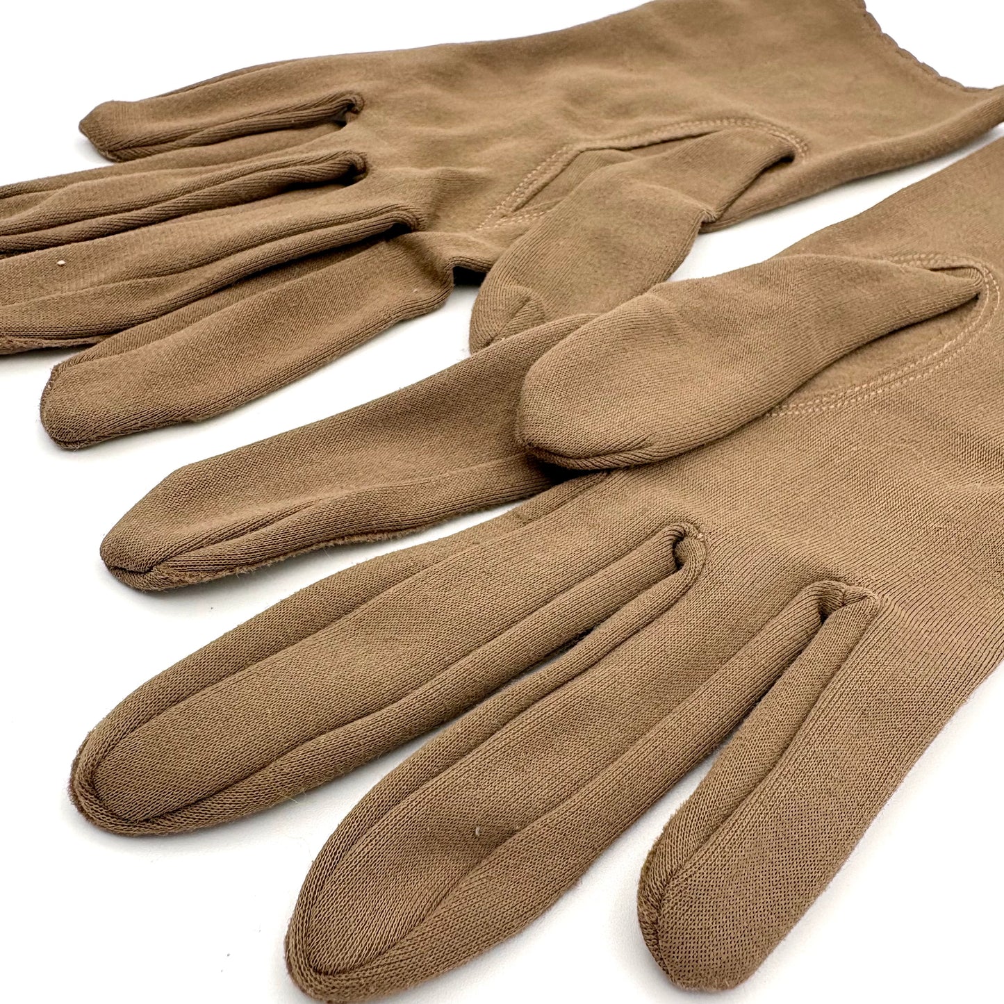 1950s Taupe Made in Japan Gloves
