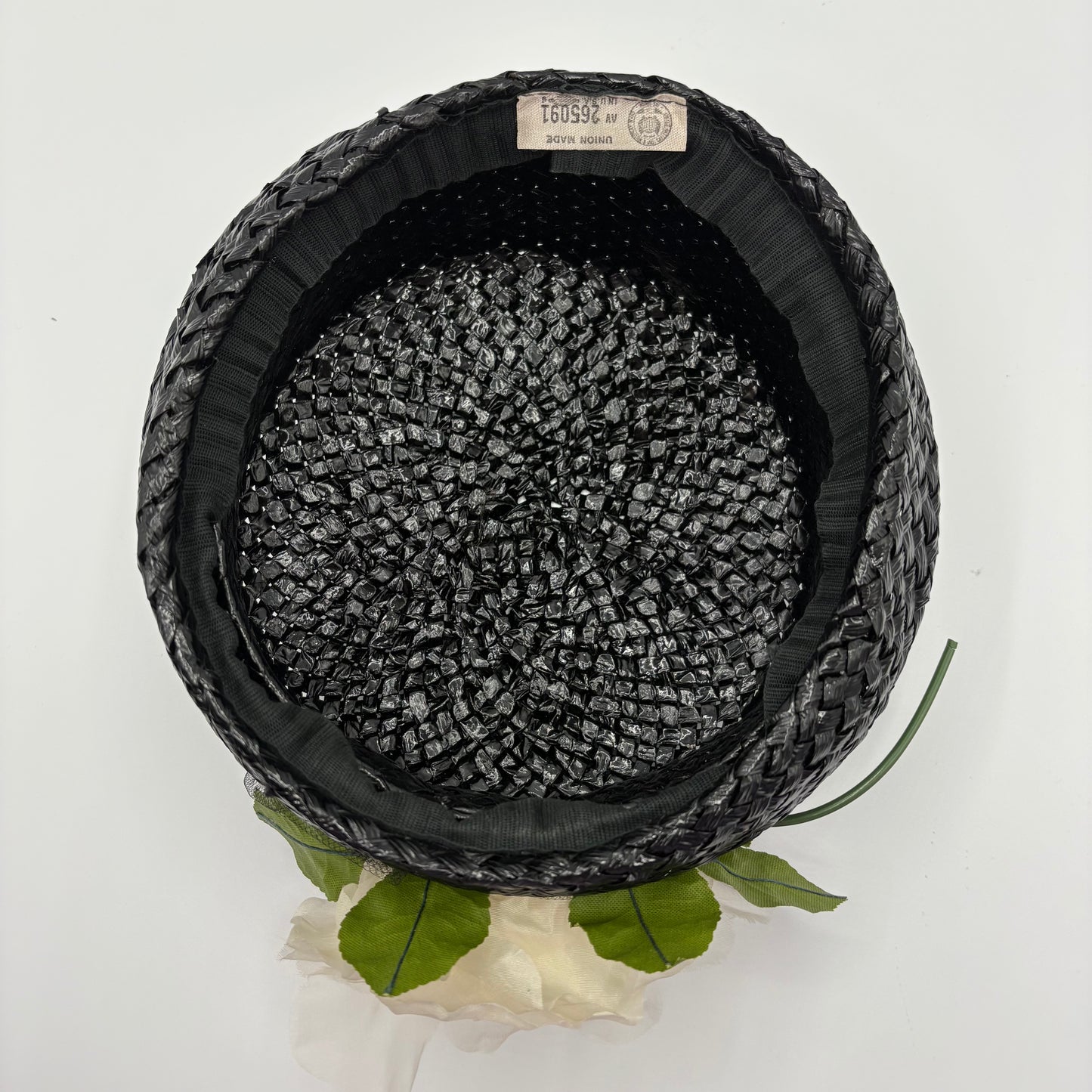 Late 50s/ Early 60s Straw Percher Hat