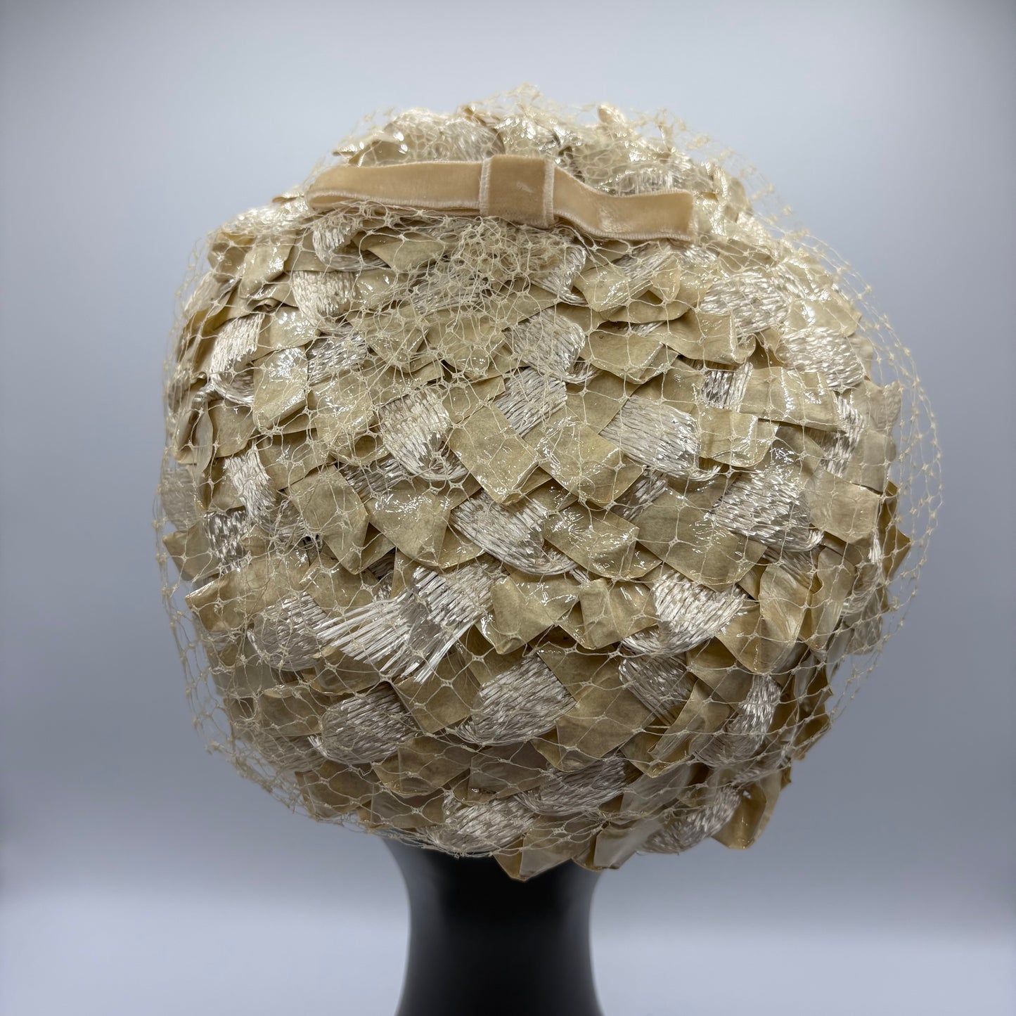Late 50s/ Early 60s Woven Calot Half Hat