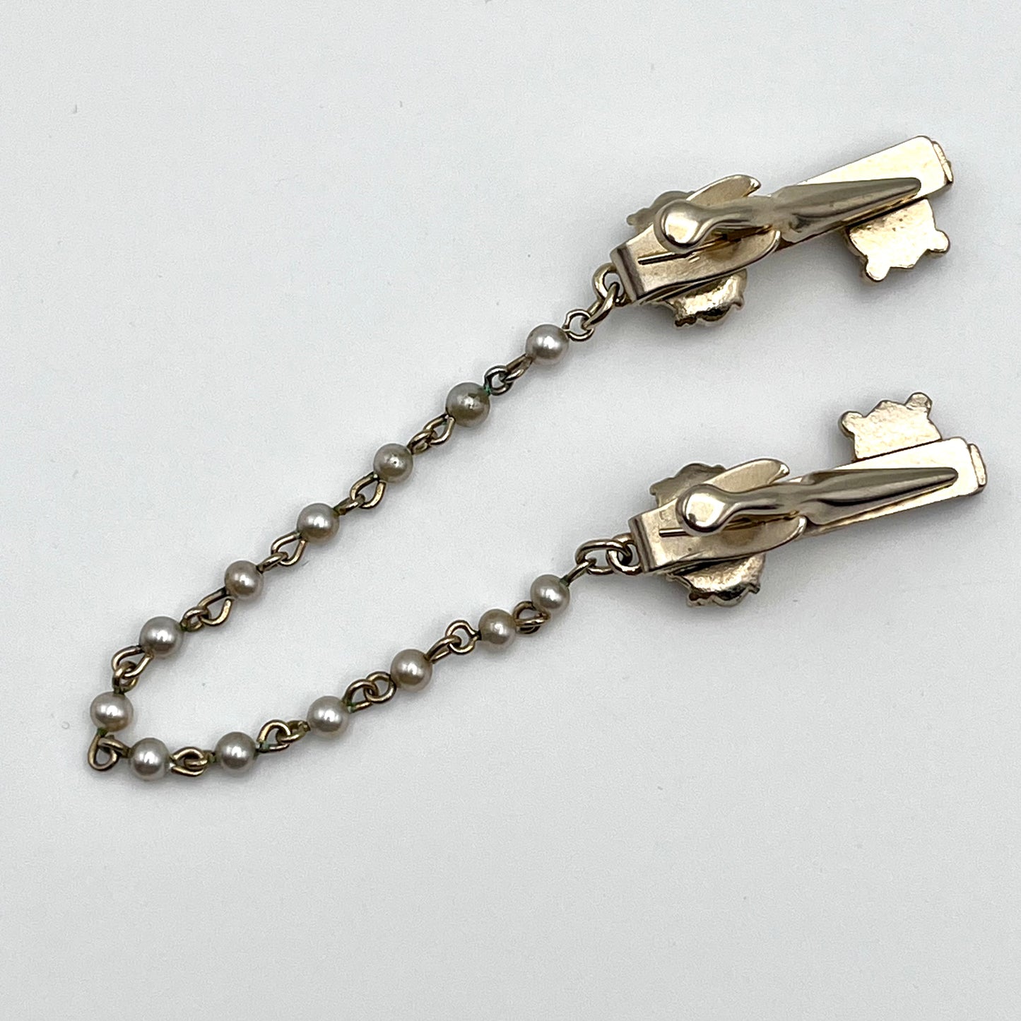 Late 50s/ Early 60s Key Shaped Sweater Clip