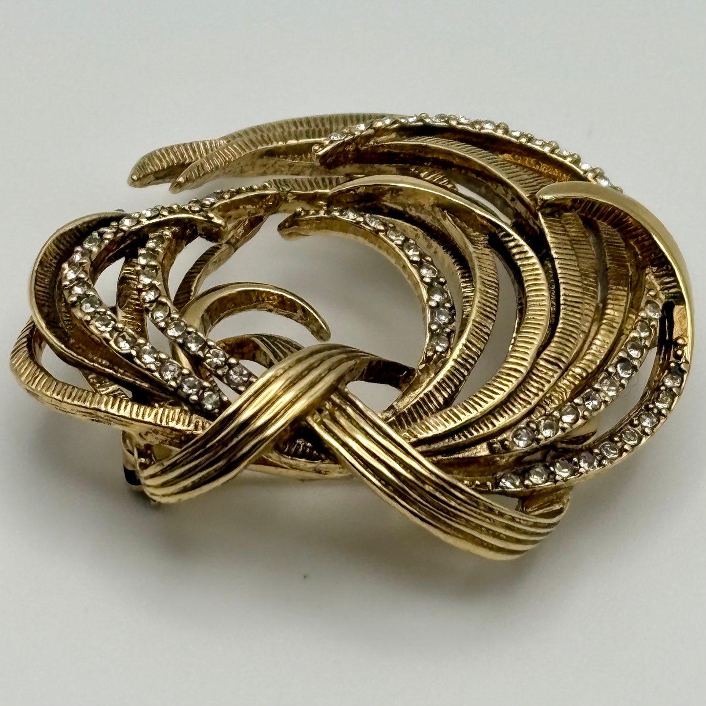 Late 50s/ Early 60s Monet Rhinestone Brooch