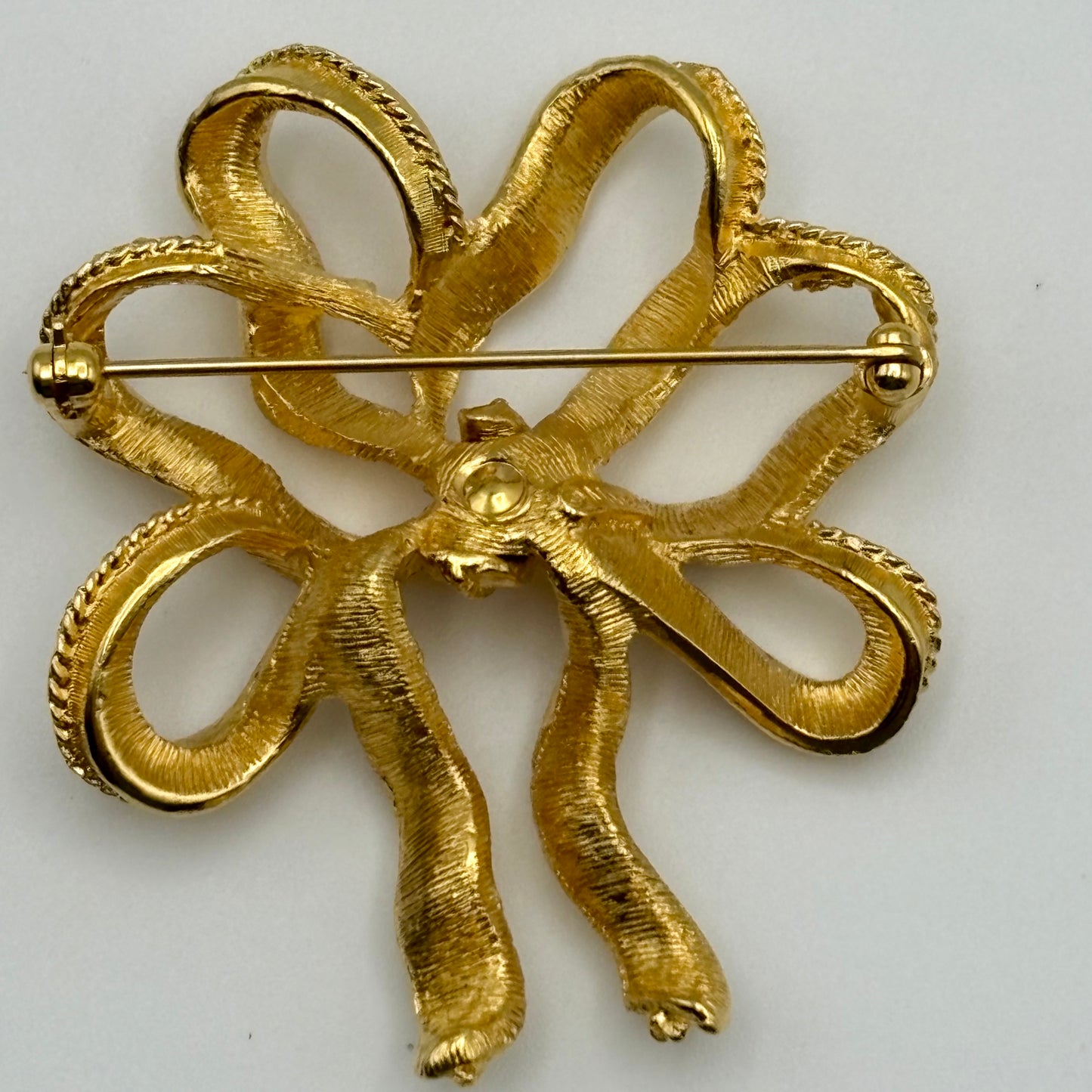 80s/90s Monet Bow Brooch