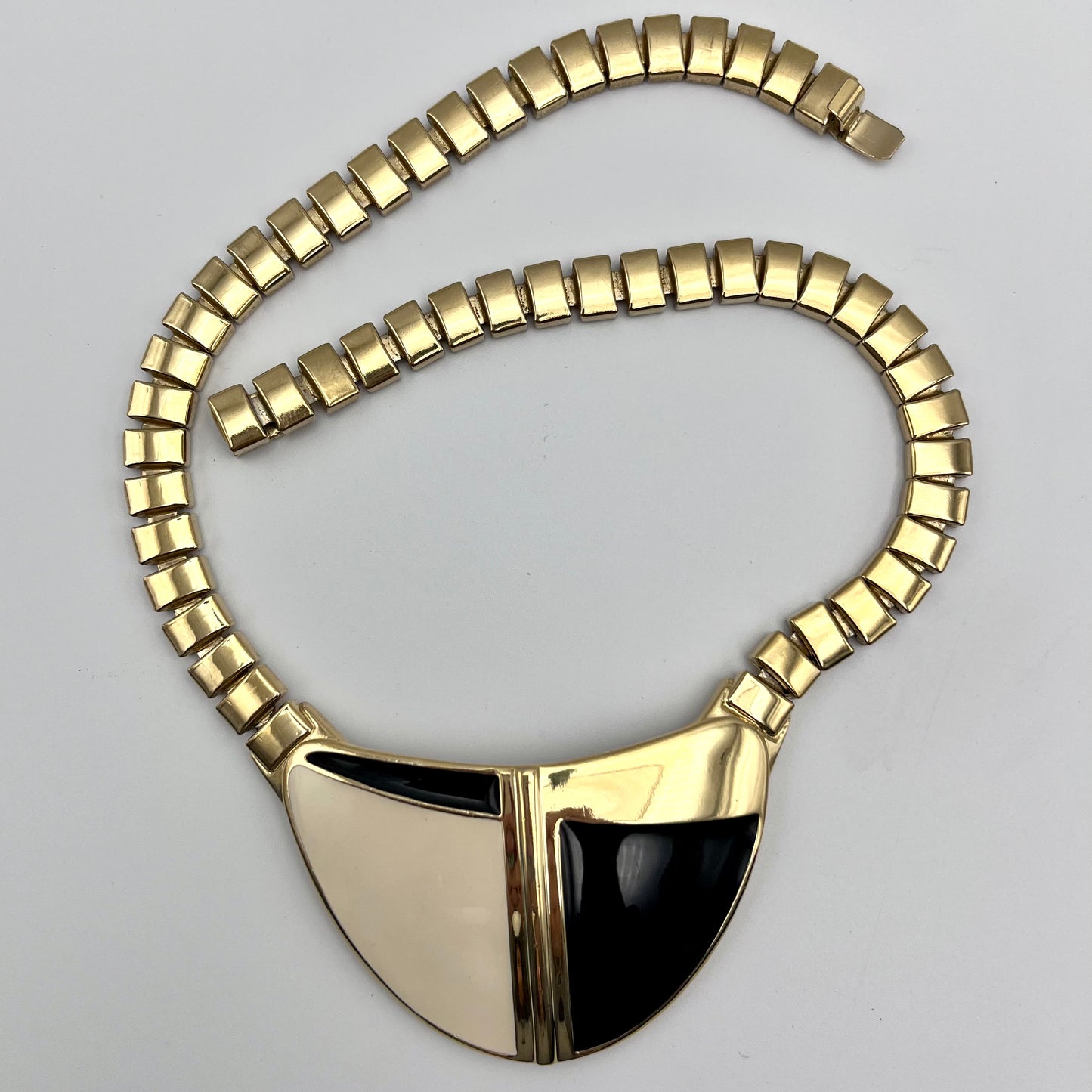 1980s Trifari Enamel Necklace