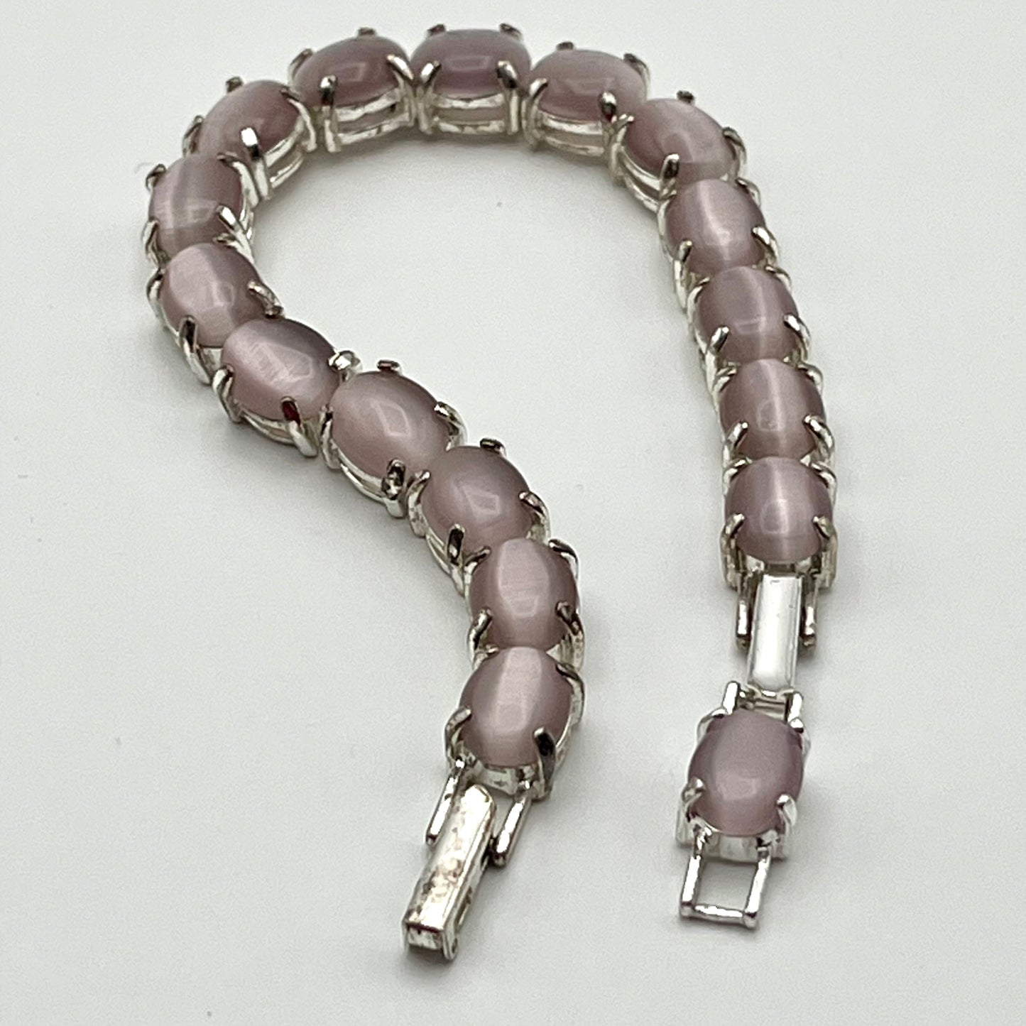 Vintage Avon Lavender Tennis Bracelet with 1" Extender