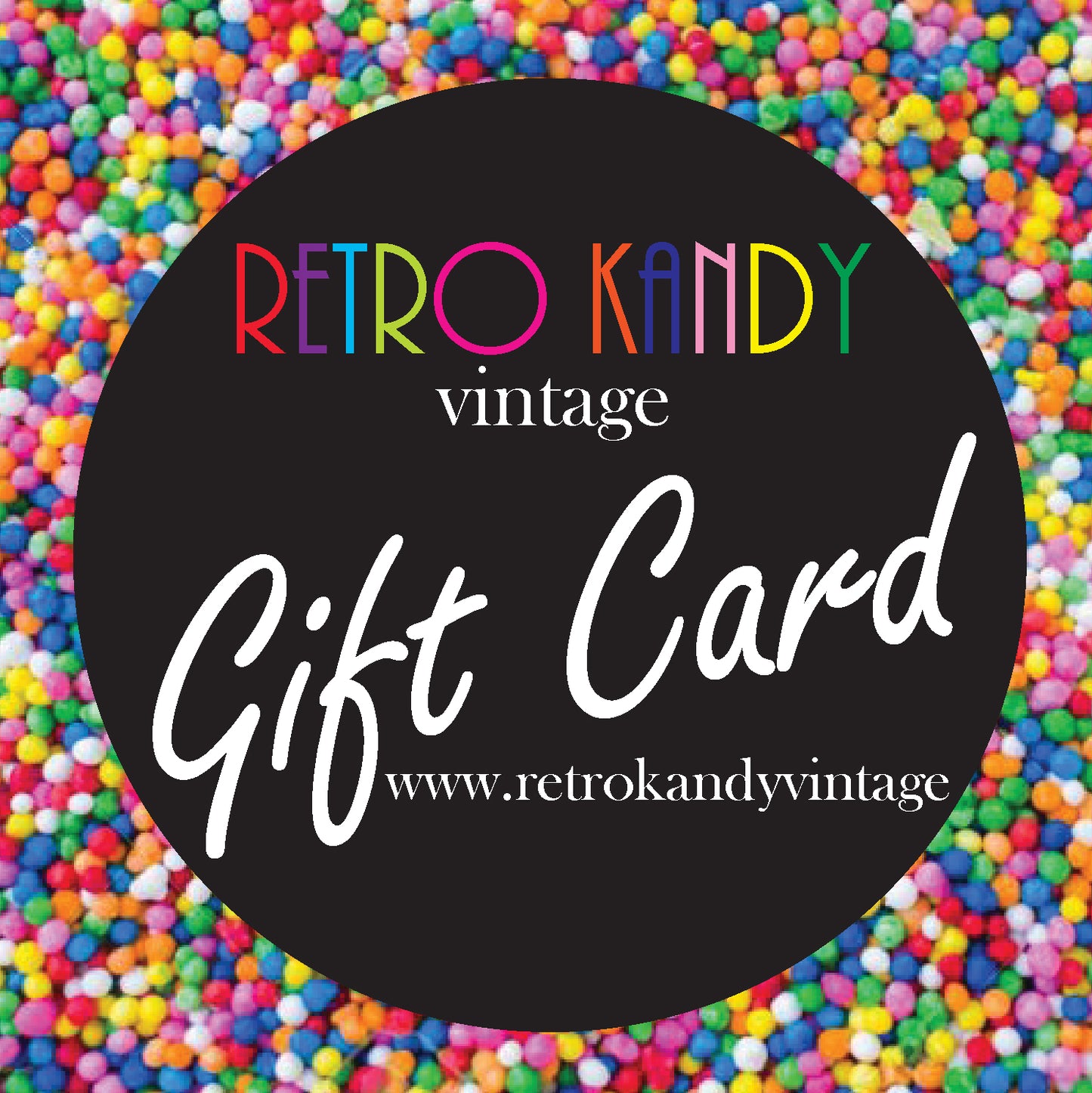 Retro Kandy Vintage Gift Cards